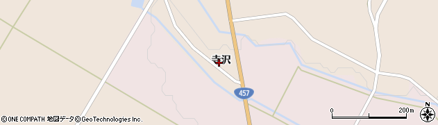 宮城県色麻町（加美郡）四かま（寺沢）周辺の地図