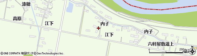 宮城県大崎市松山須摩屋（内子）周辺の地図