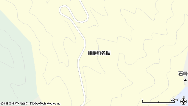 〒986-1304 宮城県石巻市雄勝町名振の地図
