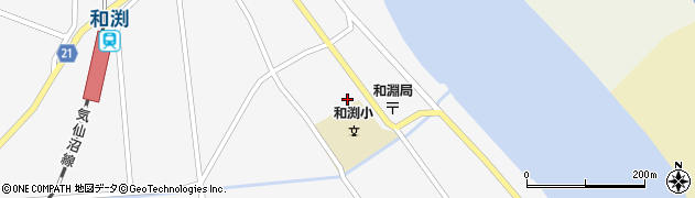 宮城県石巻市和渕和渕町60周辺の地図