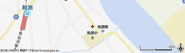 宮城県石巻市和渕和渕町62周辺の地図