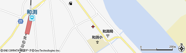 宮城県石巻市和渕和渕町65周辺の地図