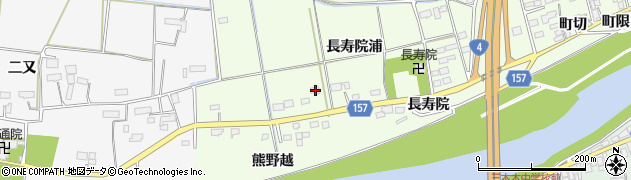 宮城県大崎市三本木南谷地長寿院浦69周辺の地図