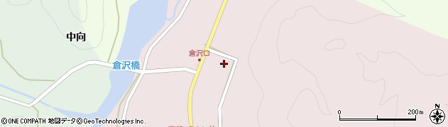 山形県鶴岡市上田沢（滝田）周辺の地図