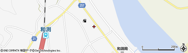 宮城県石巻市和渕和渕町75周辺の地図