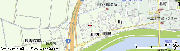 宮城県大崎市三本木南谷地（西浦）周辺の地図
