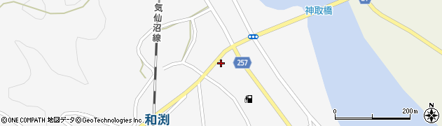 宮城県石巻市和渕和渕町93周辺の地図