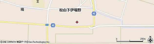 宮城県大崎市松山下伊場野（横町）周辺の地図