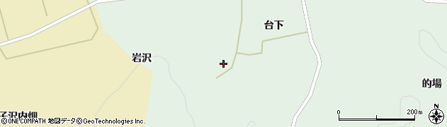 宮城県石巻市中野岩沢54周辺の地図