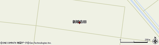 宮城県石巻市桃生町神取（新観音田）周辺の地図