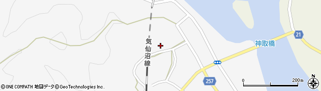 宮城県石巻市和渕和渕町無周辺の地図