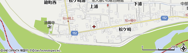 宮城県遠田郡美里町青生松ケ崎周辺の地図