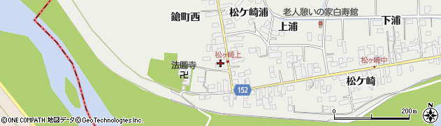 宮城県遠田郡美里町青生松ケ崎8周辺の地図