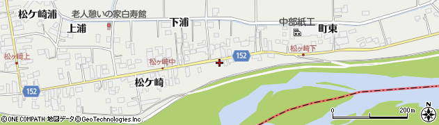 宮城県遠田郡美里町青生松ケ崎72周辺の地図