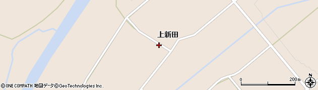 宮城県色麻町（加美郡）四かま（新上新田）周辺の地図