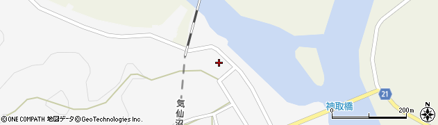 宮城県石巻市和渕川原周辺の地図