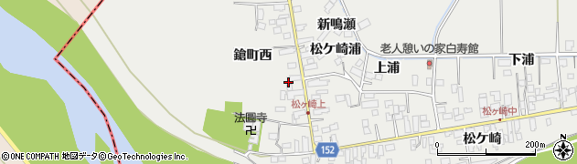 宮城県遠田郡美里町青生松ケ崎6周辺の地図