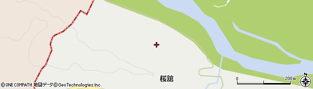 宮城県大崎市三本木斉田（舘浦）周辺の地図