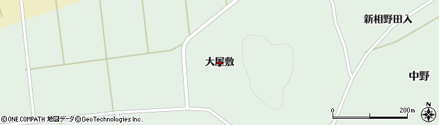 宮城県石巻市中野（大屋敷）周辺の地図