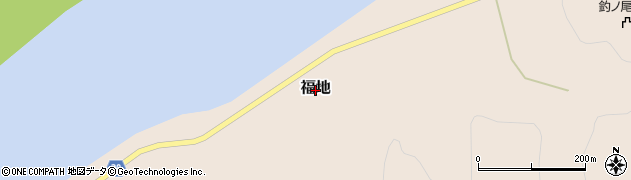 宮城県石巻市福地周辺の地図
