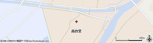 宮城県色麻町（加美郡）四かま（高台堂）周辺の地図