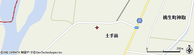 宮城県石巻市桃生町神取周辺の地図