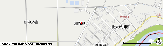 宮城県遠田郡美里町青生和谷地周辺の地図