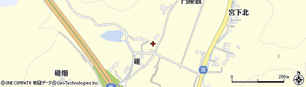 宮城県石巻市飯野寒風沢内田12周辺の地図
