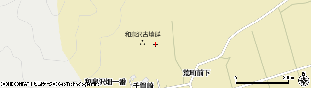 宮城県石巻市中島和泉沢畑一番周辺の地図