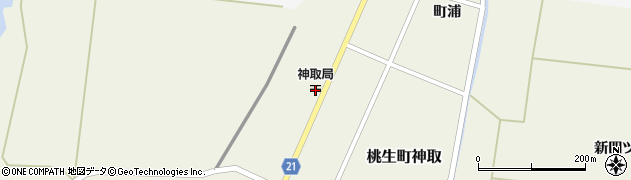 神取郵便局 ＡＴＭ周辺の地図