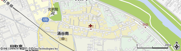 宮城県遠田郡涌谷町浦町56周辺の地図