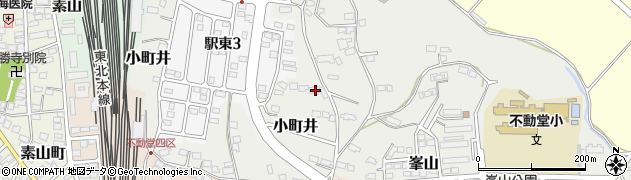 宮城県遠田郡美里町小町井30周辺の地図