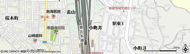 宮城県遠田郡美里町小町井11周辺の地図
