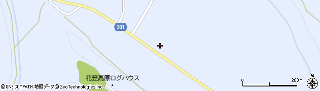 山形県尾花沢市鶴子1206周辺の地図