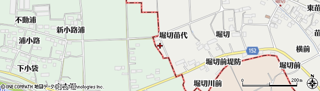 宮城県遠田郡美里町青生堀切68周辺の地図