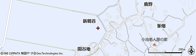 宮城県石巻市桃生町太田（新鶴首）周辺の地図