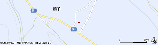 山形県尾花沢市鶴子899周辺の地図