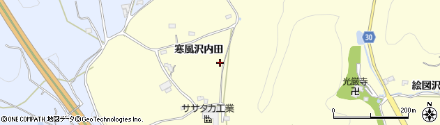 宮城県石巻市飯野寒風沢内田158周辺の地図