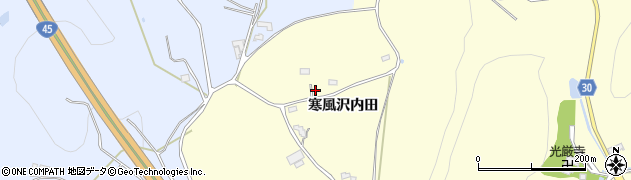 宮城県石巻市飯野寒風沢内田189周辺の地図