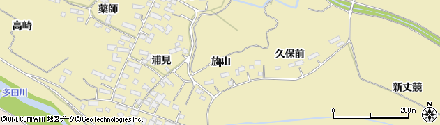 宮城県大崎市古川師山放山周辺の地図