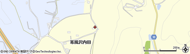 宮城県石巻市飯野寒風沢内田185周辺の地図