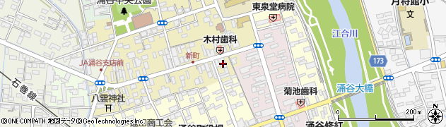 株式会社涌谷葬祭センター　本店・総合受付周辺の地図