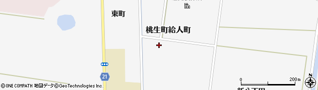 宮城県石巻市桃生町給人町周辺の地図