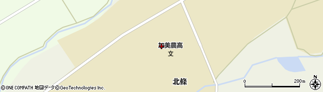 宮城県加美農業高等学校　パイロットスクール校舎周辺の地図