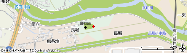 宮城県大崎市古川米袋境周辺の地図