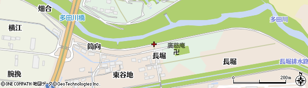 宮城県大崎市古川米袋（多田川）周辺の地図