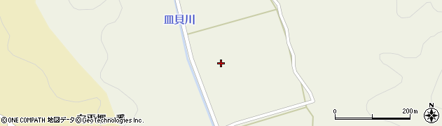 宮城県石巻市皿貝西田周辺の地図