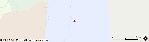 宮城県加美町（加美郡）鹿原焼切山周辺の地図