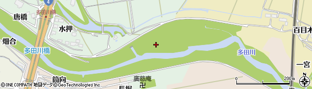 宮城県大崎市古川米袋神戸周辺の地図
