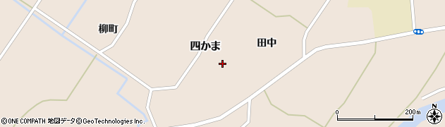宮城県色麻町（加美郡）四かま周辺の地図